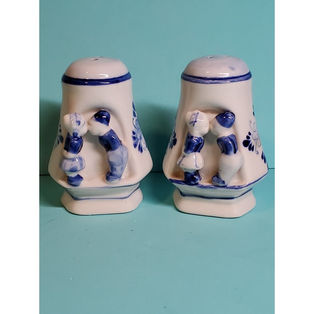 Holland Ceramic Salt and Pepper Shakers